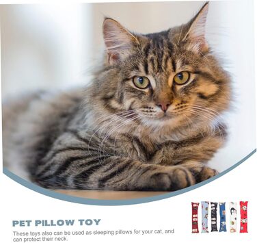 Подушка Котяча м&39ята Тканина, 6pcs Cat Pillow Sports Pillow Funny Toy For Cat Cat Bite Toy Soft Pillow Interactive Cat Toy Teaser For Cat Kitten