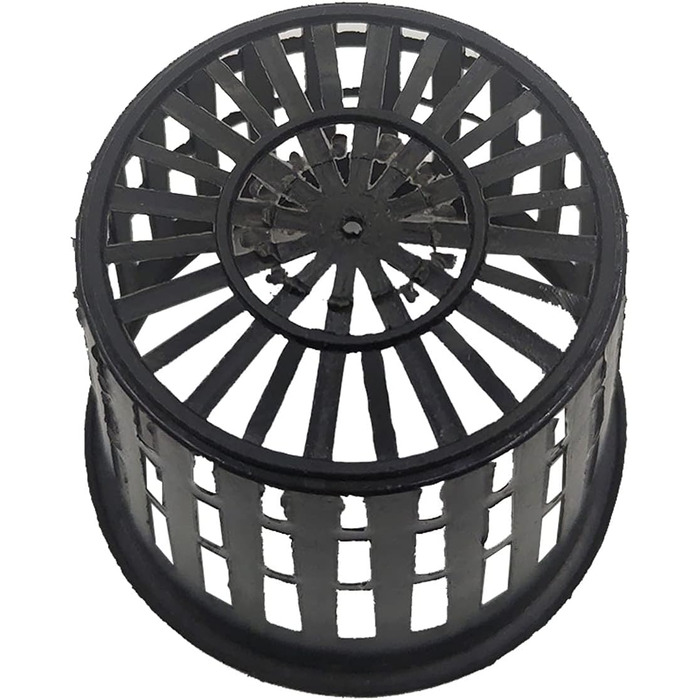 Кошик для посадки водних культур, пластикові гідропонні горщики для рослин, гідропонні кошики з пластику, придатні для гідропонних посадок і безґрунтового вирощування на садових балконах, 20 шт.