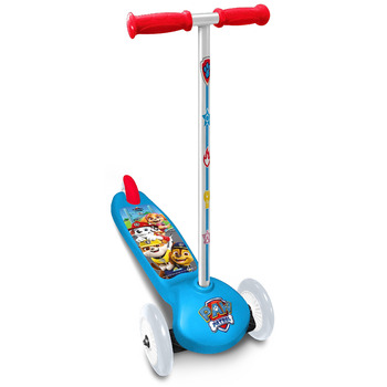 Штамп-самокат на 3 колесах PAW PATROL (синій-червоний-жовтий)