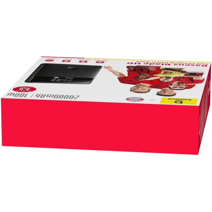 Зовнішній акумулятор QC 4.0 швидкий зарядний пристрій, Blade HD для ноутбуків, MacBook, iPad, iPhone 15, Switch, Steam Deck, Samsu