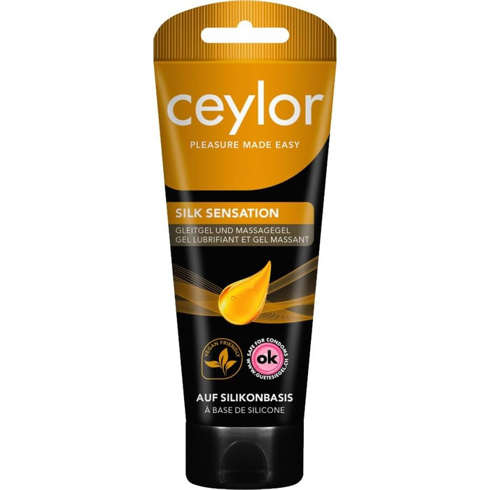 Мастило Ceylor Silk Sensation 100 мл без парабенів без інгредієнтів тваринного походження