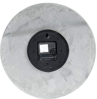 Високоякісний бетонний годинник настінний годинник із сірої міді приблизно 30 см круглий Сучасне оздоблення стін Дизайнерський год