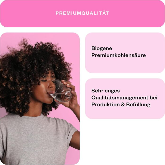 Водопровід Рожевий 3 шт. циліндр CO2 адаптер (підходить для Sodastream Quick Connect) Стартовий набір