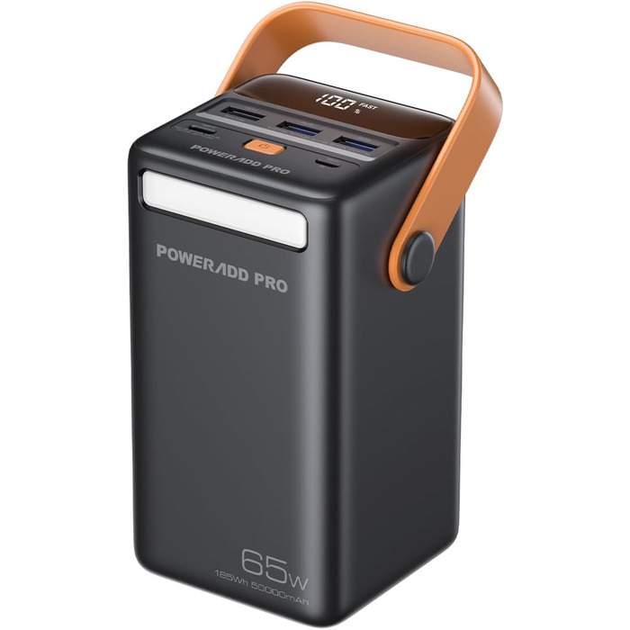 Зі світлодіодним дисплеєм Швидка зарядка зовнішнього акумулятора для ноутбука MacBook Мобільний телефон Samsung Google LG Дрон і т