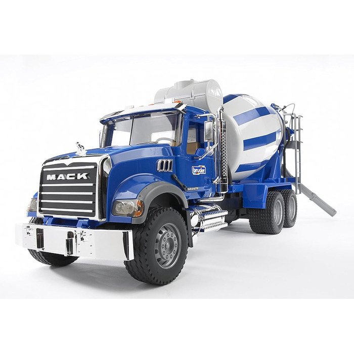 Автобетонозмішувач Mack Granite - 116 Бетономішалка, будівельна техніка, будівельний майданчик, вантажівка, автобетонозмішувач, вантажівка, транспортер, 02814 -