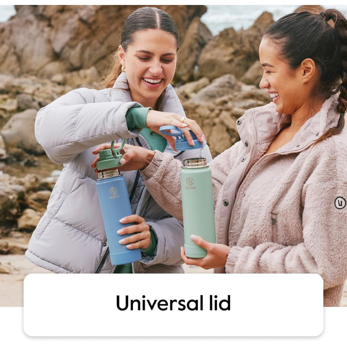 Вакуумна колба Takeya з кришкою для заливання 32 унції канаркова 946 мл Канаркова