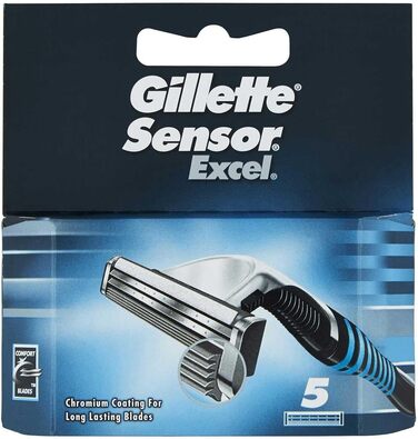 Леза Gillette SensorExcel, 5 шт.