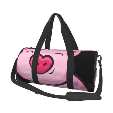 Дорожня сумка Посмішка Рожевої Свинки, спортивна сумка для чоловіків та жінок, сумка-мішок, спортивна сумка
