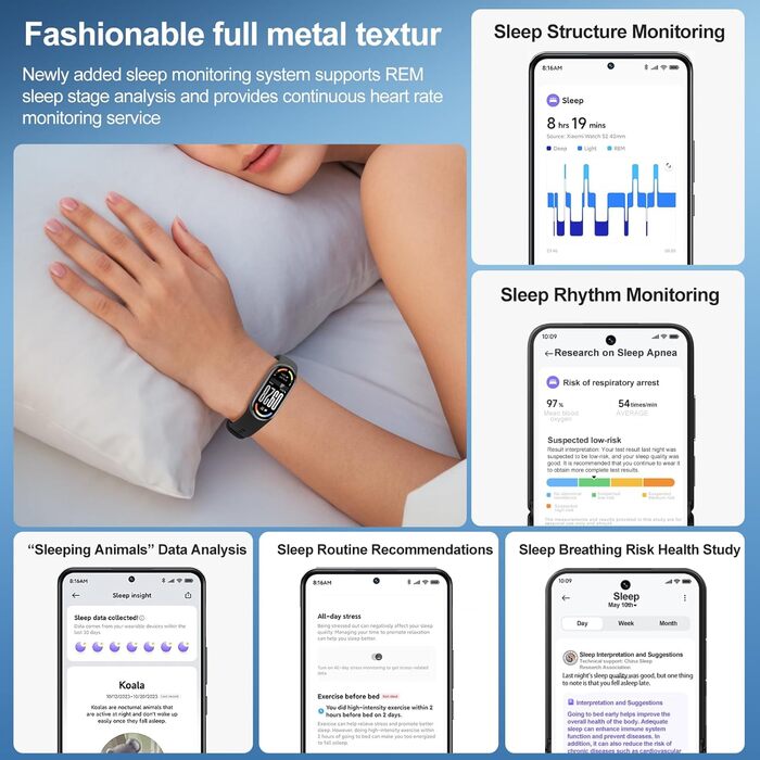 Дюймовий AMOLED-дисплей з яскравістю 1500 ніт, монітор сну та серцевого ритму, водонепроникність 5 атм, 21 день автономної роботи, частота оновлення 60 Гц, понад 150 режимів, чорний, 10 - 1,72-