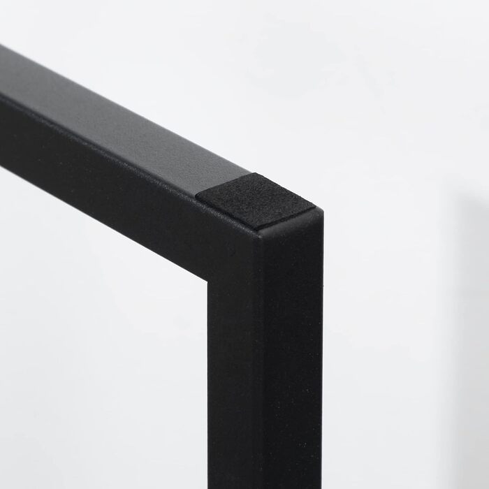 Вузький бічний столик HOOBRO, тумбочка з тканинною петлею для журналів, диван-столик, підходить для невеликих приміщень, спальні, вітальні, офісу, темно-коричневий EUBF66BZ01