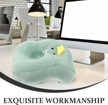 Подушка Yardwe з отвором для вух - зручна подушка для сну з ергономічним дизайном, ідеально підходить для дому та офісу