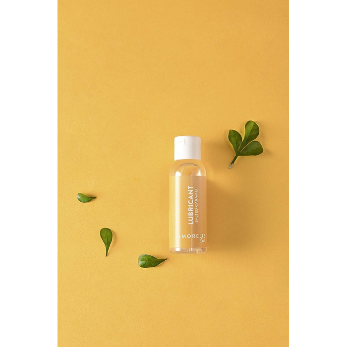 Лубрикант на водній основі AMORELIE Care Salted Caramel, їстівний, 50 мл