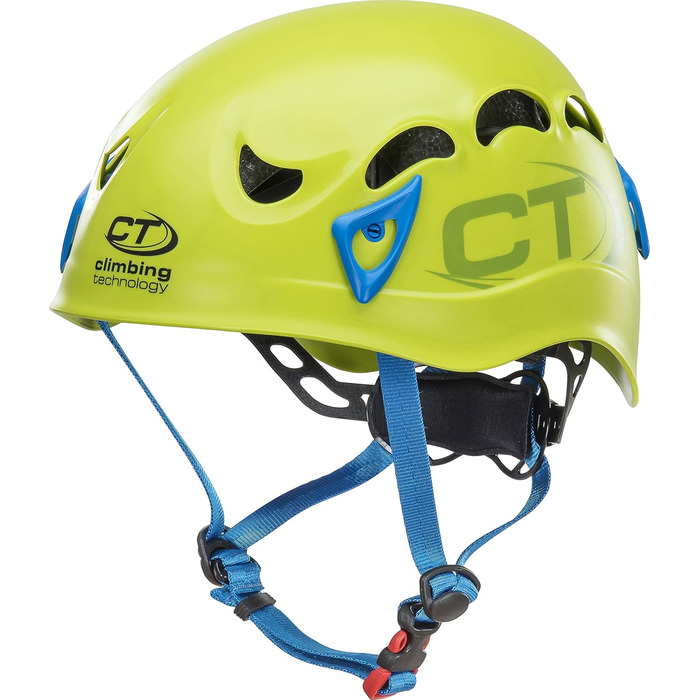 Шолом Climbing Technology Galaxy для дорослих, унісекс, регульований, 50-61 см, зелений/синій