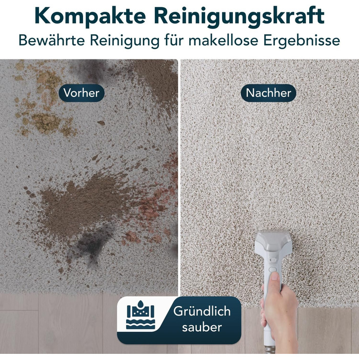 Засіб для чищення мяких меблів та пилосос для вологого прибирання Компактний засіб для чищення килимів та текстилю Засіб для чищення килимів, мяких меблів, автомобільних сидінь та диванів