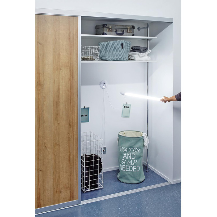 Світлодіодна стрічка Osram, для внутрішнього застосування, теплий білий, 600,0 мм x 35,0 мм x 86,0 мм, світлова стрічка TubeKit