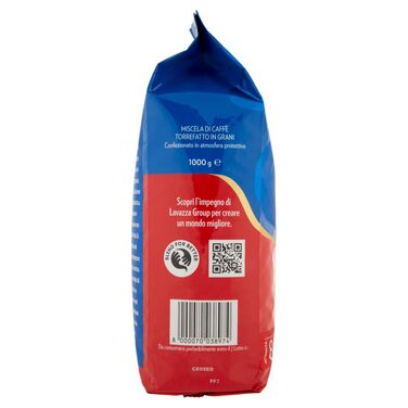 Смажені кавові зерна з пряними ароматичними нотками, ідеально підходять для еспресо, арабіки та робусти, інтенсивність 7/10, темне обсмаження, 1 упаковка по 1 кг Classico 1 кг (1 упаковка)