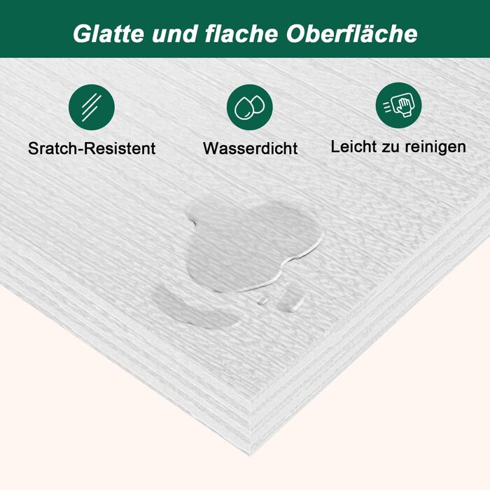 Письмовий стіл Devoko 120 x 60 x 162 см, стіл з місцем для зберігання, комп&39ютерний стіл з полицею та підставкою для монітора, ПК-стіл для домашнього офісу, білий 120 x 60 см