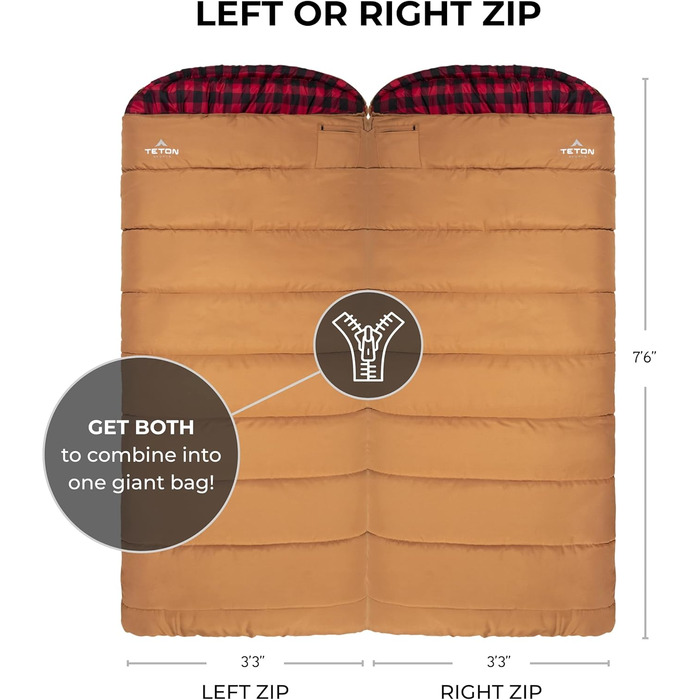 Рюкзак-шляф TETON Sports Deer Hunter 0F 90 дюймів x 39 дюймів, ліва блискавка
