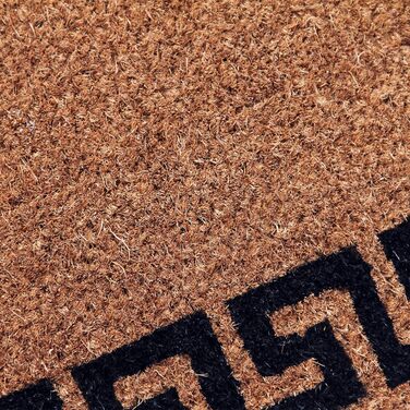 Кокосовий килимок преміум-класу Coco&Coir Кокосовий килимок з нековзним ПВХ Килимок для вхідних зон Для використання всередині та зовні приміщень 45 x 75 см