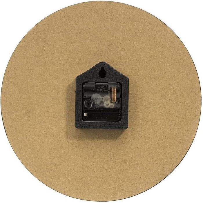 Дерев'яний настінний годинник LOHAS Home 12 дюймів/30 см / кухонний годинник в стилі кантрі Безшумне не цокання для кухні, домашнь