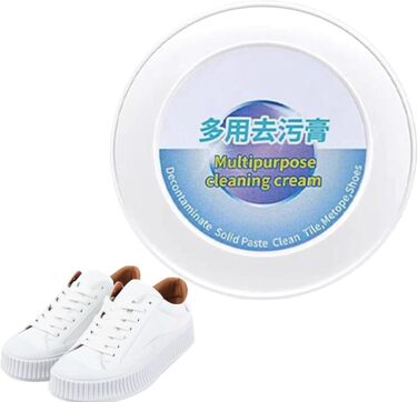 Білий крем для взуття White Shoe Cleaner White Shoes, для глибокого чищення спортивного взуття з брезенту та сітки 2 шт. и