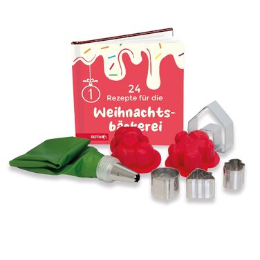 Адвент-календар формочками для печива та різними цукровими прикрасами ROTH