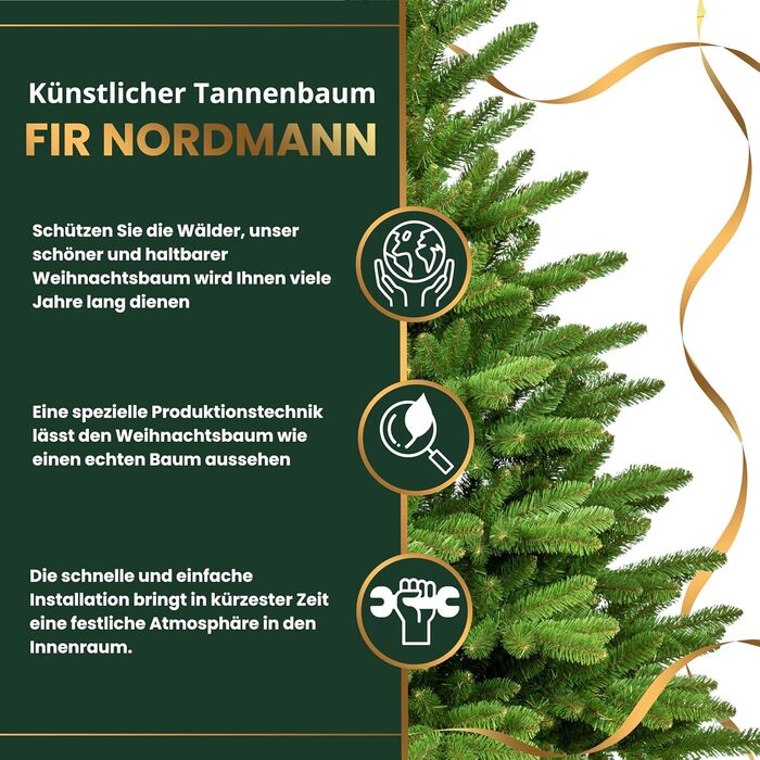 Штучна ялинка 150 см TreesHouse