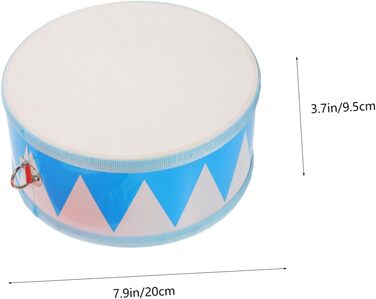 Набори перкусійний барабан малий барабан перкусійний барабан набір дошкільні іграшки малий барабан перкусійний інструмент дитячі інструменти підлоговий том барабан для малюків дерев'яні розвиваючі іграшки, 3