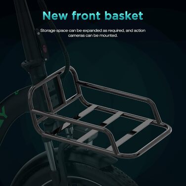 Електричний велосипед HITWAY E Bike BK6SL1-36V15.6Ah з двигуном 250 Вт, 20-дюймовий, запас ходу 70-150 км, 7 швидкостей, керування через додаток, складаний, водонепроникний педелецький велосипед IP54 SILVER