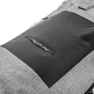 Муфта для ніг Cortina з овчини, сертифікована Oeko-TEX, 45x97 см, вітро- та водонепроникна, можна прати при температурі до 30C, от