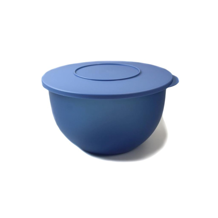 Миска Tupperware Young Wave 4,3 л темно-синя, сервірувальна миска, темно-синя, 4,3 літра