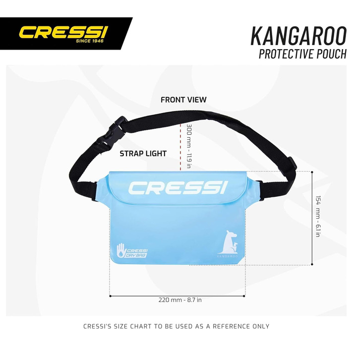 Водонепроникна сумка Adult Kangaroo Dry Pouch, один розмір, унісекс