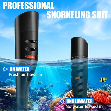 Маска для сноркелінгу для дорослих, повнолицьова маска, маска для дайвінгу для дорослих - повнолицьова маска для дайвінгу, повнолицьова маска для сноркелінгу з захистом від запотівання та сухого верху розміру S/M