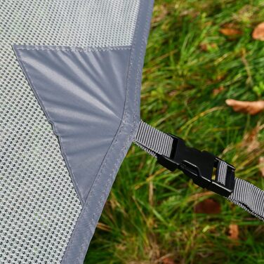 Х 2 м - вітропроникна передня стінка для тенту, захист від сонця та спеки, 3,7