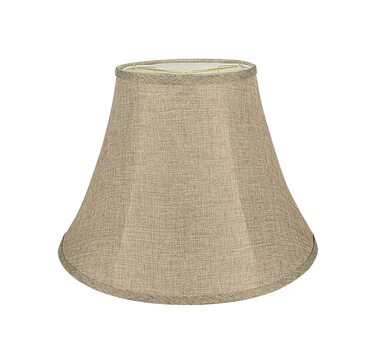 Абажур-павук Aspen Creative 38001, конусної форми, бежевий, 45.7 см (22.9 x 45.7 x 33 см), складаний