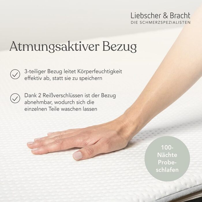 Двосторонній матрац 90x200 см із зоною підтримки хребта та кульшових суглобів - Зручний 7-зонний матрац з холодної піни - Ідеальне зняття тиску та пасивне розтягування м&39язів під час сну 90 x 200 см