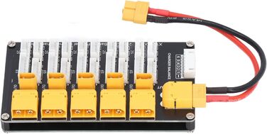 Плата заряджання літієвих акумуляторів, плата заряджання літієвих акумуляторів, паралельний роз&39єм XT30 XT60, літієві акумулятори 2S-6S для зарядного пристрою B6, гаража та майстерні