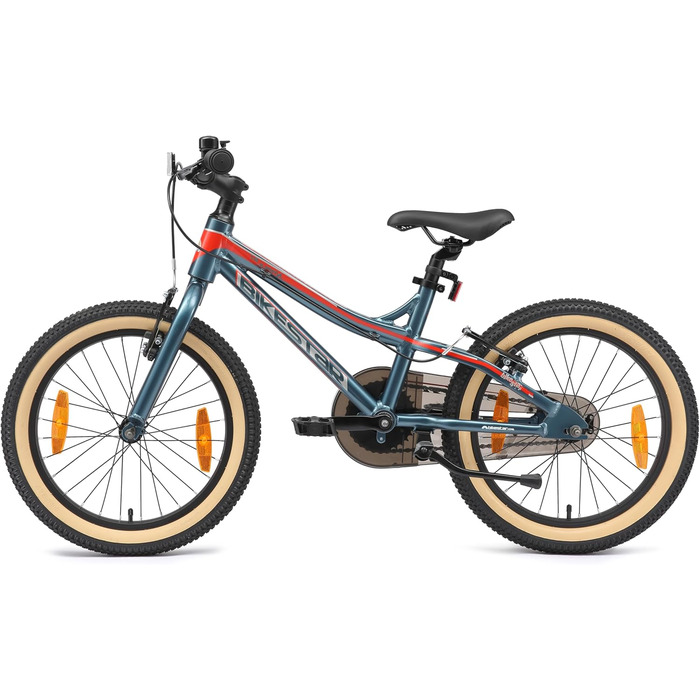 Дитячий алюмінієвий гірський велосипед BIKESTAR з V-подібними гальмами для дівчаток та хлопчиків віком від 5 років 18-дюймовий дитячий гірський велосипед БЕЗРИЗИКОВИЙ ПРОБНИЙ ВИПРОБУВАННЯ Бензин