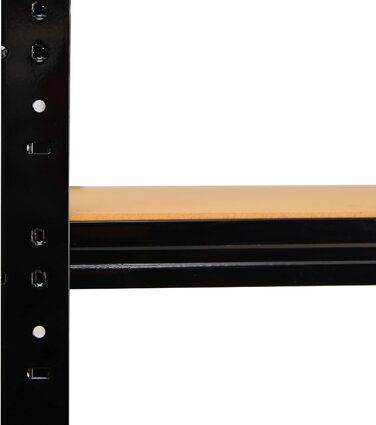 Надміцний домашній стелаж, антрацитовий/металевий стелаж з 3 полицями/металевий стелаж для підвалу, гаражний стелаж, стелаж для майстерні або стелаж для зберігання/змішаний металевий стелаж з вантажопідйомністю 175 кг В 100см / Ш 60см / Г 45см, 100x60x45