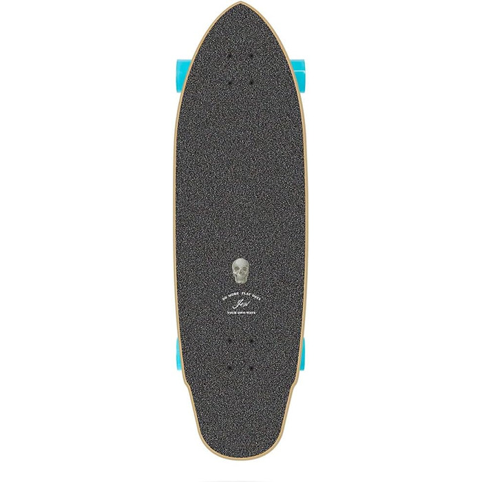 Скейтборд YOW Lane Splitter 34 Christenson x Surfskate, унісекс, дорослий, різнокольоровий (різнокольоровий), 24.6 x 86.3 см (YOCO