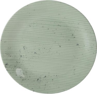 Набір посуду для кемпінгу Bo-Camp з меламіну, 16 шт., зелений, з можливістю вибору тарілок та чашок.