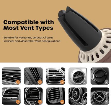 Автомобільний ароматизатор інтер'єру Cute Pilot Duck, вентиляційний отвір для ароматизації автомобіля, що обертається пропелер Авт