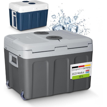 Електрична холодильна камера 40 літрів 12 В / 230 В для автомобіля, вантажівки, будинку на колесах, кемпінгу - міні-холодильник хо