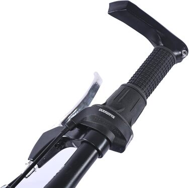 Дюймовий дитячий гірський велосипед для хлопчиків та дівчаток 7-швидкісні передачі Shimano передні та задні дискові гальма амортизаційна вилка міцна сталева рама дитячий велосипед, червоний, 20-