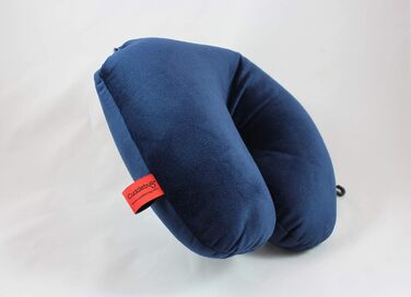 Подушка для подорожей CuddleBug CSUA05 Подушка для шиї 2 в 1/Подушка для подорожей синя 32x32 см Зроблено з R pet