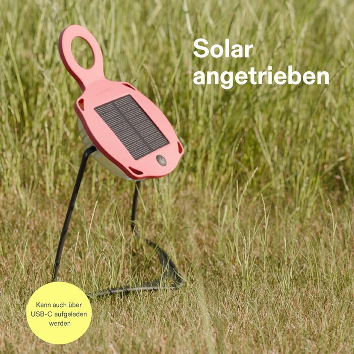 ЯСКРАВІ сонячні ліхтарі SunTurtle для використання на вулиці - компактний сонячний ліхтар, що перезаряджається від USB та сонячної енергії, регульована яскравість, для кемпінгу та надзвичайних ситуацій