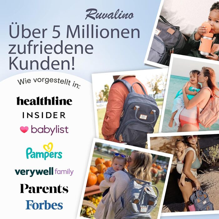 Дитячий пеленальний рюкзак, багатофункціональний пеленальний рюкзак для подорожей великої місткості з пеленальним килимком, водоне