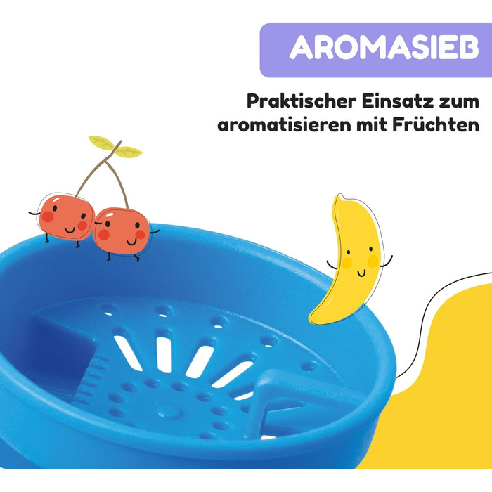 Пляшка для пиття schmatzfatz дитяча герметична 0,5 л, спортивна пляшка для пиття шкільна для походів та спортзалу, пляшка для води