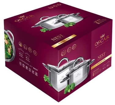 Набір посуду Oscar Nest (4 предмети) (6809495)