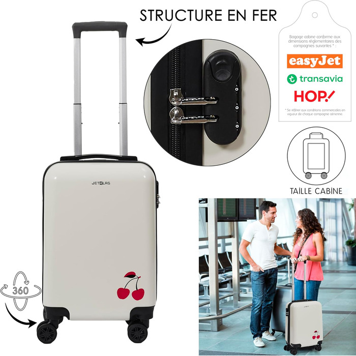 Валіза ручна Kirschwei, 28 л, Універсальність та адаптивність, оптимальна мобільність, посилена безпека, міцний матеріал, елегантний та сучасний дизайн. 28л Kirschwei, 00081